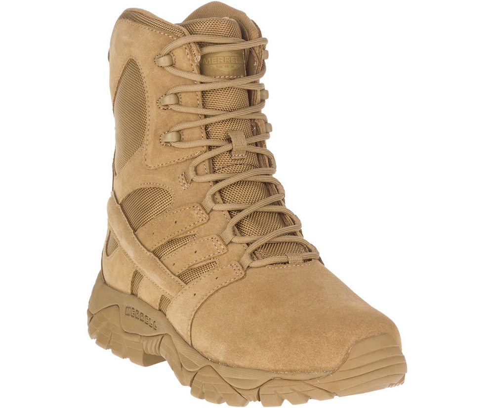 Kozaki Merrell Damskie Khaki - Moab 2 Defense Wide Width - 429680-VYD